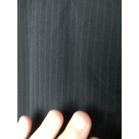 Worthington Women's Black Blue Pinstripe Button Close Dress Pants. Size 10 - Picture 9 of 12